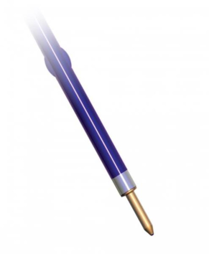 Стержень шариковый, синий 107 мм, тонкий наконечник, линия 1 мм, ушко
