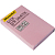 Блок для записи, бумажный 100 л, пастель, липкий слой, 51*76 мм,75 г, "Silwerhof" (цвет: розовый, арт.1204462)