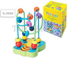 Фаунва: логический лабиринт, деревянный: универсальная развивающая игрушка, для детей от 3-х лет. - "Tukzar"