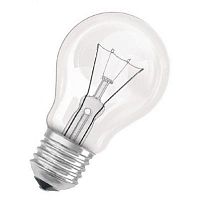 Лампа накаливания 150W, 230 - 240V, электрическая, прозрачная, цоколь Е27,