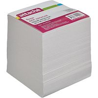 Сменный бумажный блок для записи 90*90*90 мм, 65%, 60 г, "Attache"