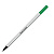Ручка линер "Fine Writer 045", одноразовая, 0,8 мм, "Luxor" (цвет: зеленый, арт.7124)