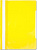 Папка скоросшиватель PS-K20 ф.А4 (210*310 мм), прозрачный верхний лист, карман на лицевой стороне, полипропилен 120/180 мкм, "Бюрократ" (цвет: желтый, арт.PS-K20YEL)