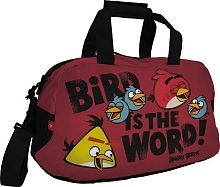 Сумка спортивная "Angry Birds" с боковым карманом и отделением для мобильного телефона, размер 500*260*150 мм. - "Академия Групп"