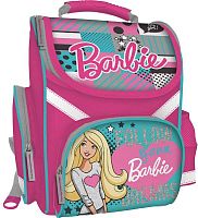 Рюкзак профилактический "Barbie", молния, карманы, полиэстер, спинка - поролон/пластик, 350*265*130 мм, "Академия Групп"