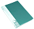 Папка ф.А4 (227*305 мм), 40 прозрачных файлов, вертикальная загрузка, торец 20 мм, регистратор, пластик 650 мкм, "Бюрократ" (цвет: зеленый, арт.BPV40GRN)