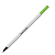Ручка линер "Fine Writer 045", одноразовая, 0,8 мм, "Luxor" (цвет: светло-зеленый, арт.7129)