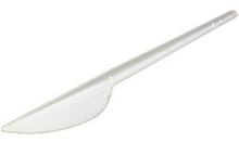 Одноразовые ножи 165 мм, белый полистирол, упак. 100 шт.