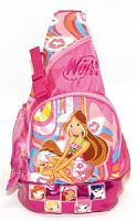 Рюкзак школьный "Winx", одна лямка, молния, розовый, 270*450 мм, "EaSTar"