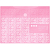 Папка-конверт "Starlight S" ф.А4 (315*238 мм), горизонтальная, липучка, пастель, полипропилен 0,18 мм, "Berlingo" (цвет: розовый, арт.AKk_04034)