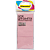 Блок для записи бумажный 100 л, липкий слой, 38*51 мм, 75 г, упак 3 шт, "Silwerhof" (цвет: розовый, арт.1204457)