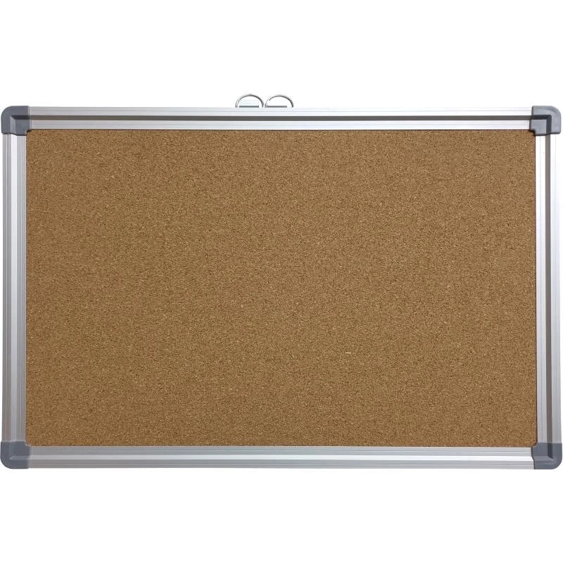 Доска пробковая, настенная, 600*900 мм, алюминиевая рамка, "BURO"