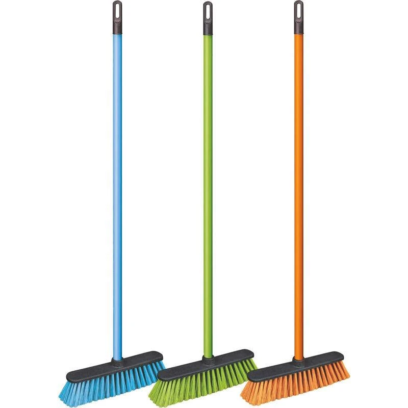 Щетка для пола, щетина 310*70 мм, черенок 1100 мм, пластик/метал, "Азур"