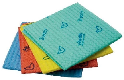 Салфетка универсальная, хозяйственная "Бризи", микроволокно: для влажной и сухой уборки, 355*350 мм, "Vileda"