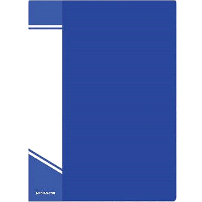 Папка ф.А5, 20 прозрачных файлов, вертикальная загрузка, регистратор, пластик 550 мкм, "INFORMAT"