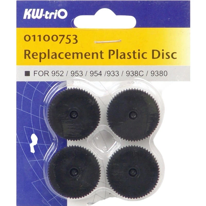 Сменный диск для дырокола № 952, 953, 954, 933, 938, упак. 4 шт, блистер, "KW-trio"