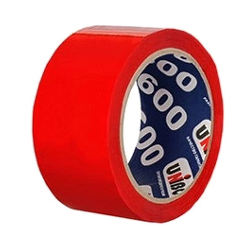 Скотч "600" 48 мм*66 м, 45 мкм, цветной полипропилен, акриловая эмульсия, "UNIBOB"