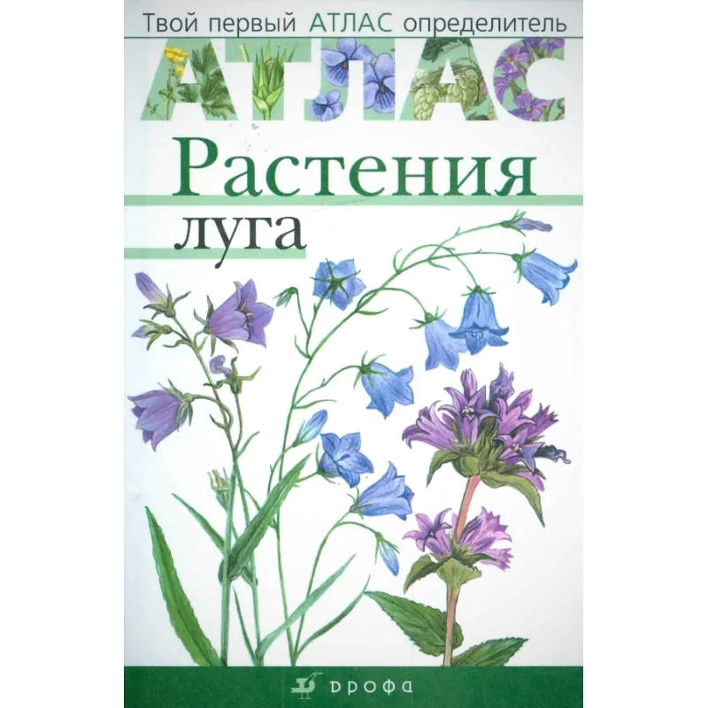 Козлова Т.А, Сивоглазов В.И. Растения луга. - М.: Дрофа, 2007. - 64 с. - (Твой первый атлас-определитель). - тверд. обл.