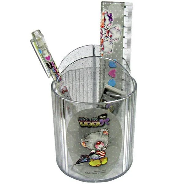 Органайзер детский "Мишка Бобо", 4 предмета, пластик, "Hui-i"