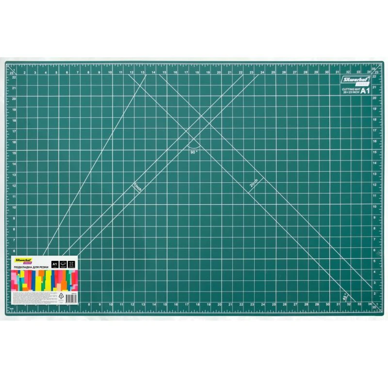 Коврик для резки "Create", ф.А1 (594*841 мм), ПВХ 3 мм, "Silwerhof"