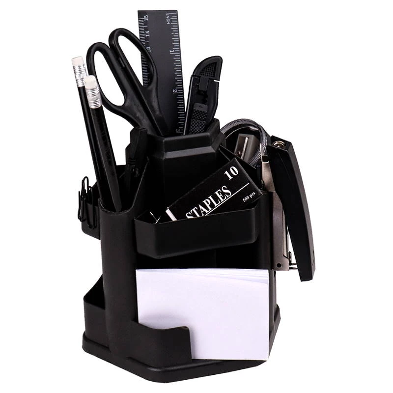 Органайзер 10 отделений, 14 предметов, вращающийся, полипропилен, 145*130*130 мм, "Проф-Пресс"