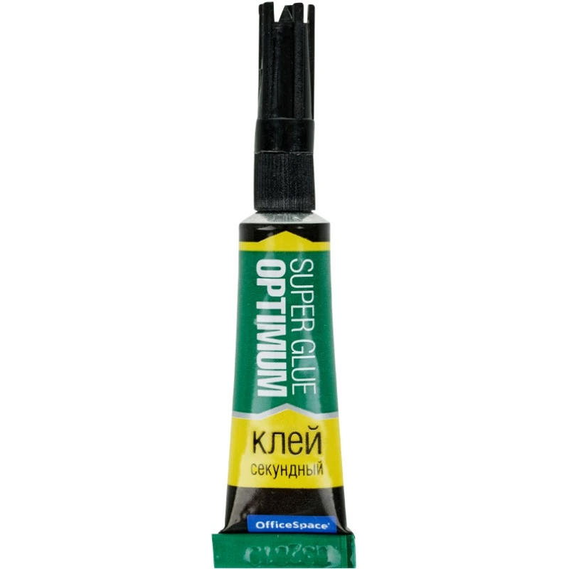 Клей секундный "Super glue optimum", тюбик 3 г, "OfficeSpace"