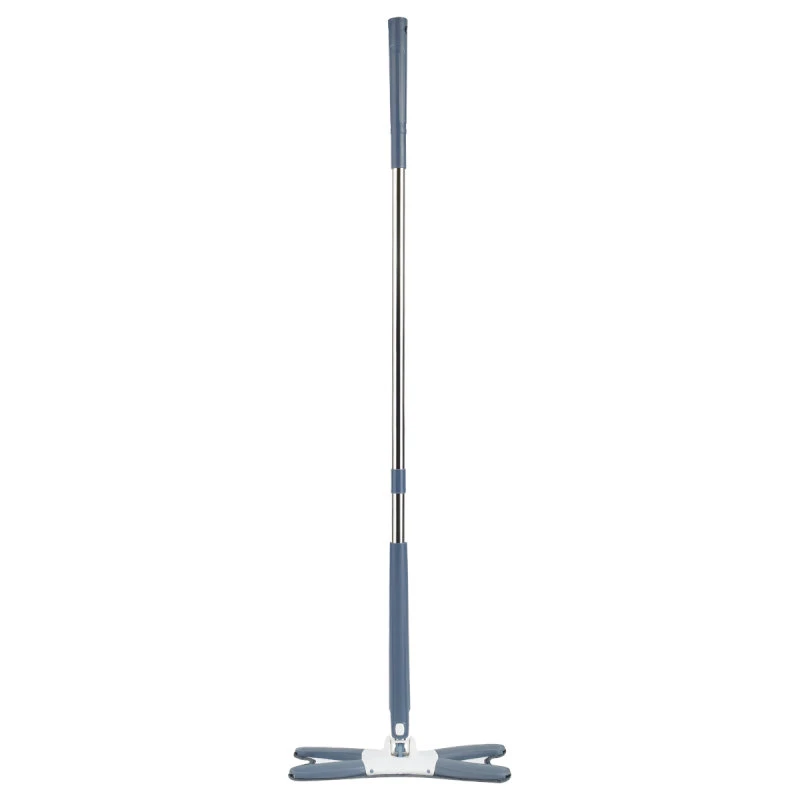 Швабра отжимная x-type 120 см, 2 насадки из микрофибры, "OfficeClean"