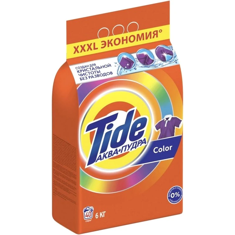 Стиральный порошок, "Tide автомат Колор", 6 кг