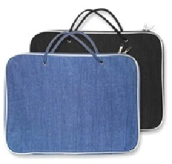 Папка менеджера ПДМ-1 ф.А4, две молнии вкруговую, ручки, нейлон, 340*260*10 мм, "Пчелка"