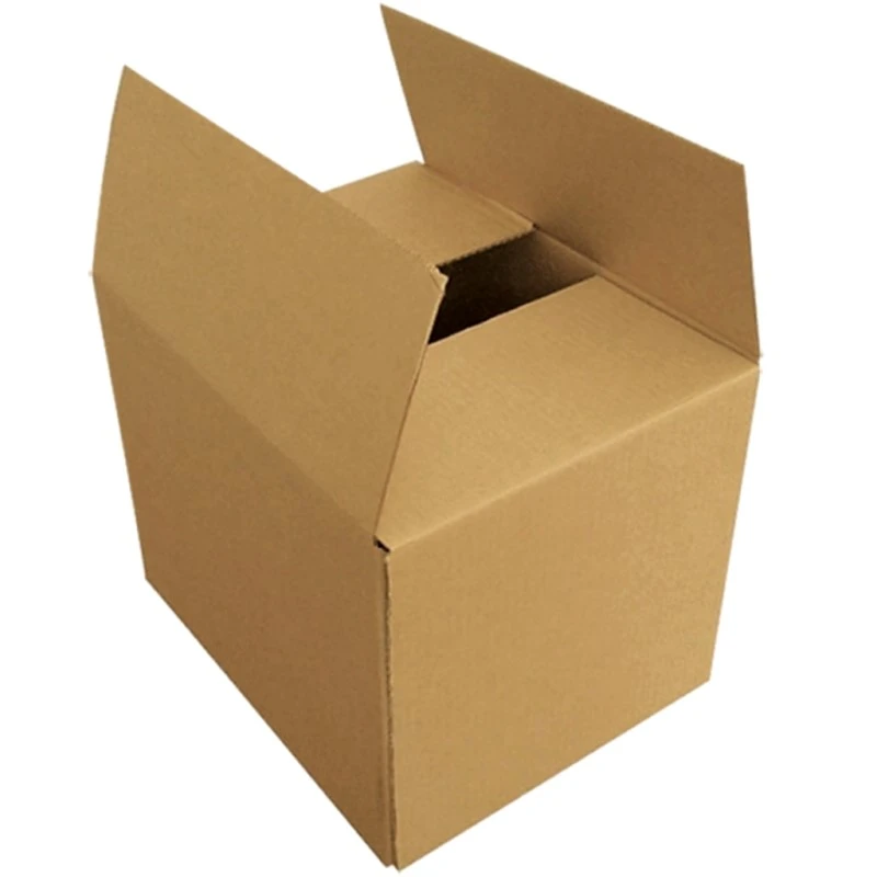 Короб архивный сборный трехслойный коричневый картон Т25, 600*400*400 мм / внутренний 595*395*395 мм, "Союзпак"