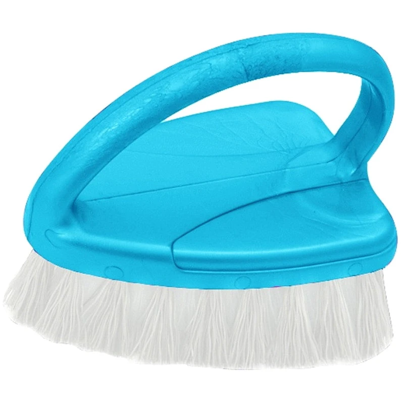 Щетка-утюжок, полипропилен, пластиковая ручка, 100*75*70 мм.