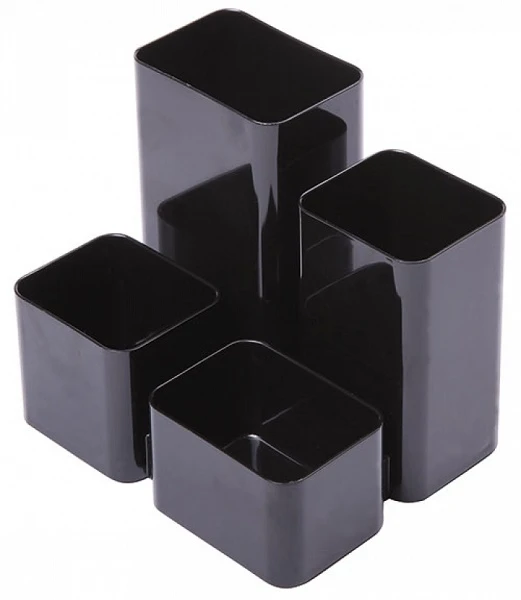 Органайзер "Юниор", 4 отделения, без наполнения, настольная, пластик, "Стамм"