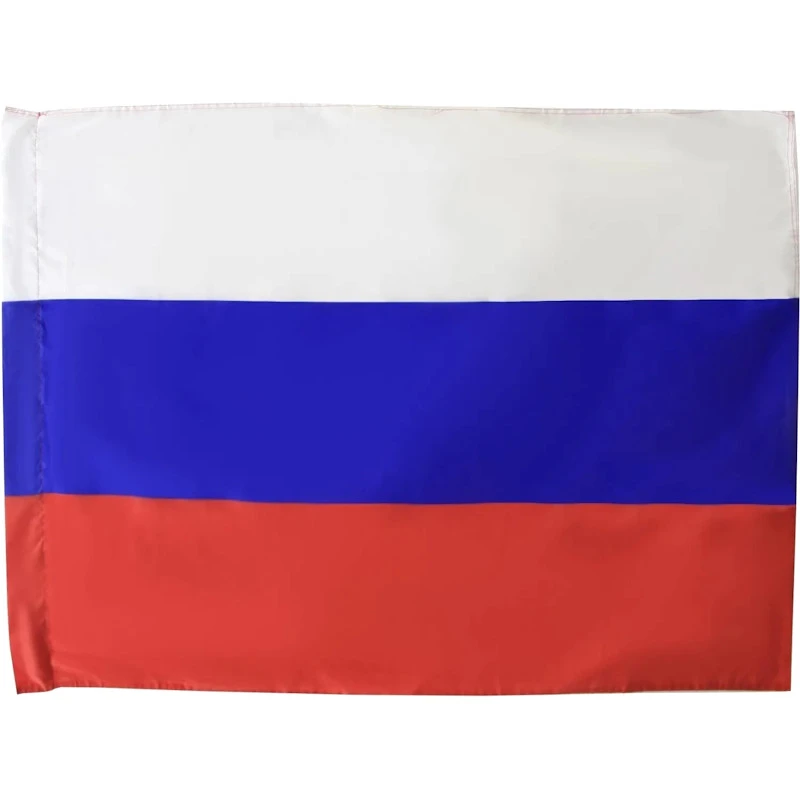 Флаг РФ, 900*1350 мм, полиэфирный шелк, 75 г/м2. под древко