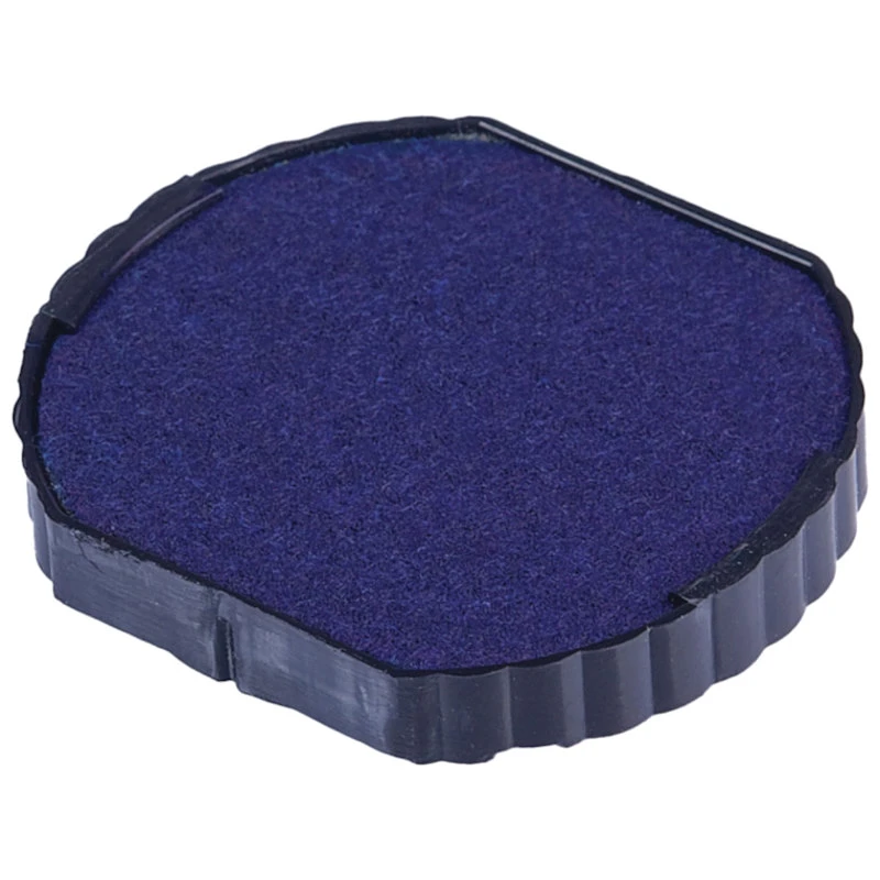 Подушка штемпельная синяя, сменная, D40 мм, для круглой оснастки, "OfficeSpace"