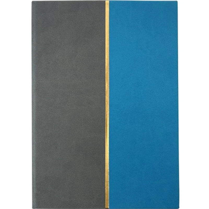 Записная книжка 80 л, ф.А5 (130*205 мм), линия, тонированный блок, ляссе, кожзам, "LICHONG INTERNATIONAL"