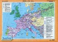 Мартынова Т.И. Европа в период Наполеоновских войн 1799-1815 гг. - Масштаб. 1:5125000 / Фролова С.А. Отечественная война 1812 г. - Масштаб. 1:2500000. - ф.100*70 см. - М.: ДИК, 2001. - Глянцевая двухсторонняя карта.