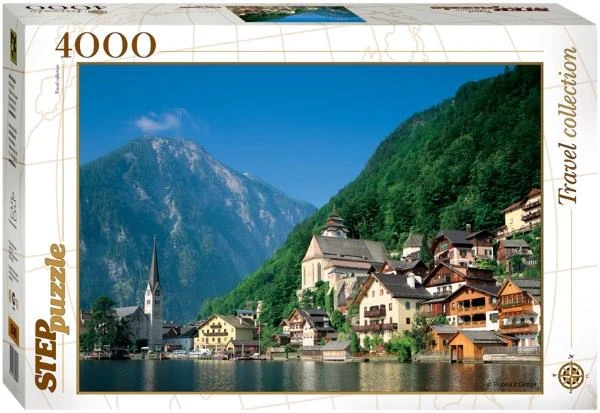 Картонные пазлы. 4000 карточек, ф.1360*960 мм, "Степ Пазл"