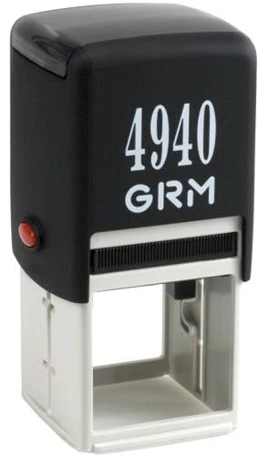 Автоматическая пластиковая оснастка для печати, поле 41*41 мм, "GRM"