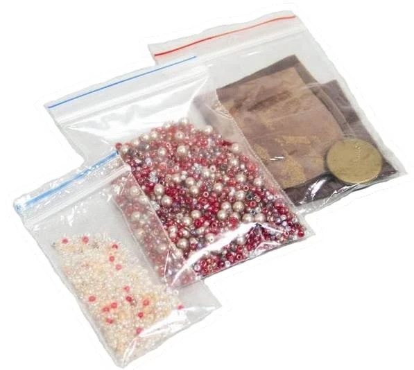 Фасовочный пакет, замок Zip Lock, ПВД 32 мкм, 120*170 мм, упак. 100 шт