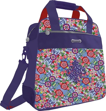 Сумка "Catalina Estrada", с дополнительным карманом, на ремне, 360*350*130 мм, "Академия Групп"