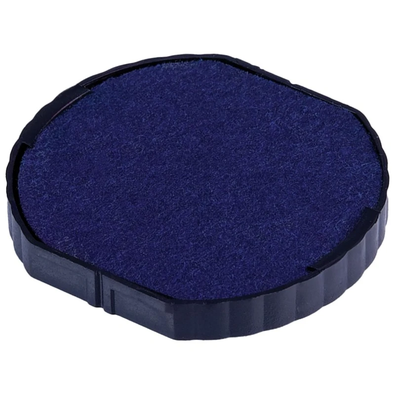 Подушка штемпельная синяя, сменная, D45 мм, для круглой оснастки, "OfficeSpace"