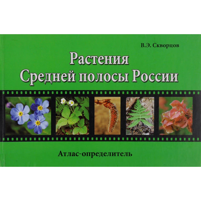 Скворцов В.Э. Растения Средней полосы России. Атлас-определитель. - М.: 5 за знания, 2008. - 336 с. - тверд. обл.