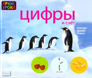 Цифры и счет. Смотри. Думай. Учись: для чтения взрослыми детям / Пер. с англ. Е.В. Волковой. - М.: Росмэн, 2009. - 58 с. - (Яркие уроки). - тверд. обл.