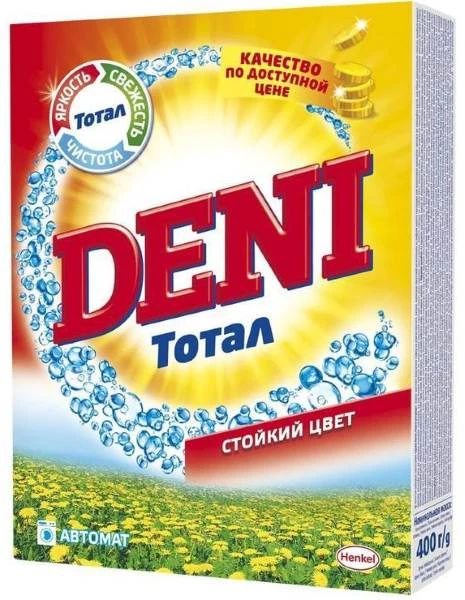 Стиральный порошок для цветного белья "Дени" автомат, 350 г.