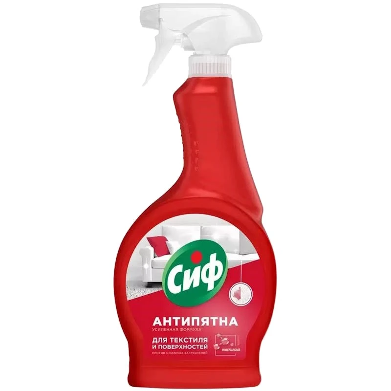 Универсальное чистящее средство "Cif Антипятна", спрей 500 мл, курок, "Юнилевер Русь"