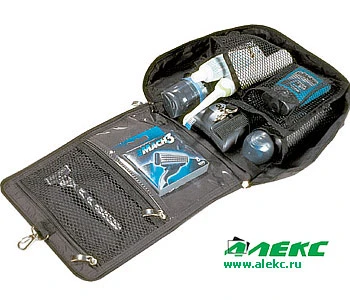 Сумка для туалетных принадлежностей, карманы, молния, нейлон, 200*235*70 мм, "Алекс"