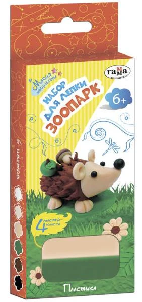 Зоопарк. Набор для лепки, "Гамма"