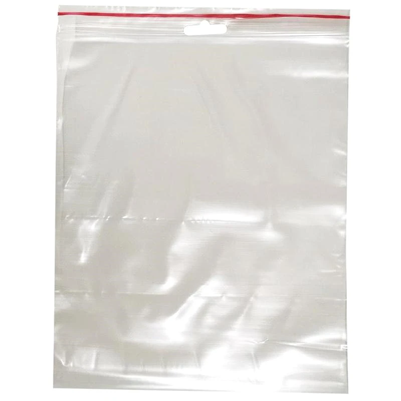 Фасовочный пакет, замок Zip Lock, ПВД 60 мкм, 200*250 мм, упак. 100 шт