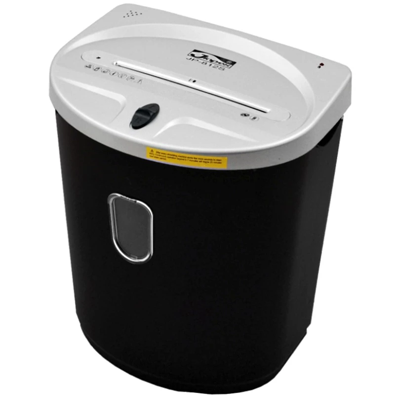 Уничтожитель документов, полоса 4 мм, уничтожает 7 л.*80 г/м2, приемник 230 мм, корзина 21 л, секретность 2, 280*380*450 мм, "Jinpex"