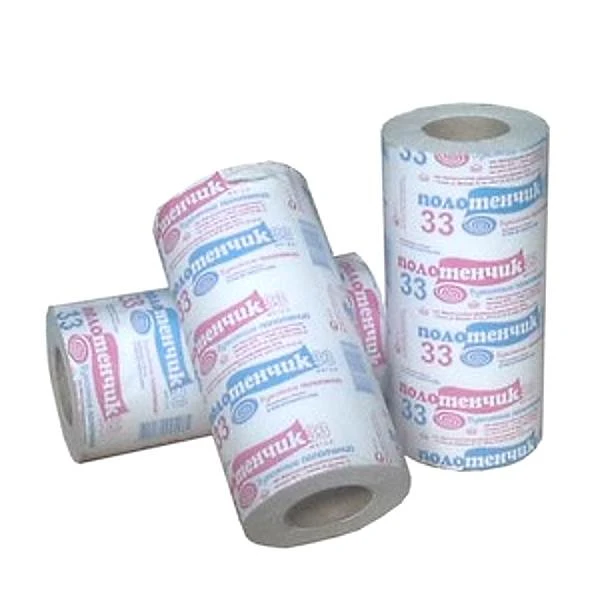 Полотенце бумажное "Полотенчик", однослойное 26,5 г/м2, h-190 мм, 33 м, втулка d-46 мм, рулон d-90 мм, "КРЗ"